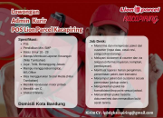 Lowongan Kerja Admin Kurir POS Lion Parcel Kacapiring Terbaru – Minimal Lulusan SMP.