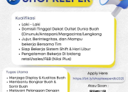 Lowongan Kerja Shopkeeper Dunia Buah Bandung 2025: Kesempatan Karir di Bidang Retail