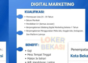 Lowongan Kerja PT Yasara Nusantara Berkarya: Digital Marketing & Konten Kreator SMA/SMK 2026