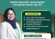 Lowongan Kerja Dokter Spesialis Jantung (Sp.JP) RS Asri Purwakarta Terbaru 2026