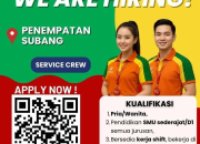 Lowongan Kerja Service Crew Yomart Subang Terbaru 2026
