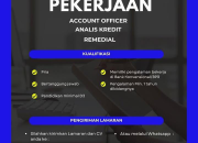Lowongan Kerja BPR Mulya Arta 2026: Account Officer, Analis Kredit, dan Remedial