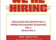 Lowongan Kerja SMA/SMK PT Ina Nata Boga (Ina Cookies): Influencer & Operator Gudang 2026