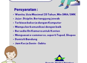 Lowongan Kerja SMA/SMK Admin Digital Marketing Tomato Digital Printing Januari 2026