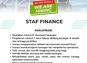 Karir Akuntansi 2026: Lowongan Kerja Staf Finance SD Asy-Syifa 2 2026