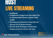 Lowongan Kerja Host Live Streaming di Jati, Pasawahan 2026 – Gabung Sekarang!