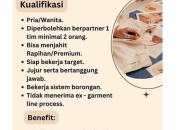 Lowongan Kerja Penjahit Premium & Tim Payet di Zai Muslim Wear Purwakarta 2026