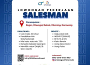 Info Loker SMA: Lowongan Kerja Salesman Arta Boga Cemerlang (OT Group) Terbaru 2026