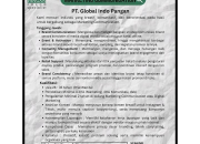 Lowongan Kerja Marketing Communication PT Global Indo Pangan Terbaru 2026