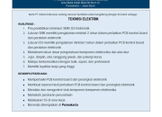 Lowongan Kerja Teknisi Elektrik di PT Clama Indonesia Purwakarta 2026
