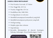 Lowongan Kerja Emado’s Shawarma 2026: Store Manager hingga Crew Restaurant