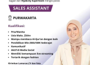Lowongan Kerja Sales Assistant Hijabcity Purwakarta Terbaru 2026