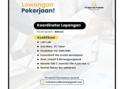 Lowongan Kerja Koordinator Lapangan PT Reka Multi Kreasi SMA/SMK 2026