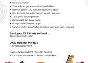 Lowongan Kerja Bogor – PT Arah Sinergi Nusantara (ASO)
