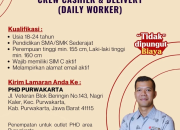 Lowongan Kerja PHD (Pizza Hut Delivery) 2026: Crew Cashier & Delivery untuk Wilayah Purwakarta, Karawang, dan Cikarang