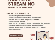 Lowongan Kerja Host Live Streaming KAZANAA.ID Purwakarta Terbaru 2026