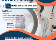 Lowongan Kerja DRX Creative 2026: Host & Operator Live Streaming TikTok
