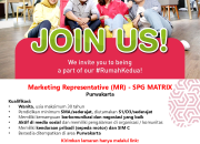 Lowongan Kerja Marketing Representative (MR) – SPG MATRIX Nutrifood Purwakarta 2026