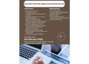 Lowongan Kerja PT Raja Roti Cemerlang Tbk : Posisi Admin Sales & Senior Accounting Tax