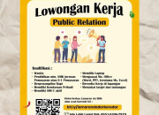Lowongan Kerja Public Relation di Dadar Beredar Purwakarta 2026
