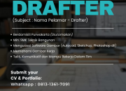 Lowongan Kerja Drafter Algoritma Architecture & Civil Engineering 2026 – Purwakarta