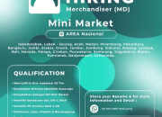 Lowongan Kerja Merchandiser (MD) Mini Market PT Arudam Lintas Komunikasi Area Purwakarta dan Nasional