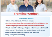 Lowongan Kerja Frontliner Gadget di MitraComm Ekasarana Penempatan Purwakarta 2026