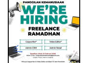 Lowongan Kerja Freelance Ramadan Qudwah Indonesia 2026: Copywriter, Video Editor, & Admin