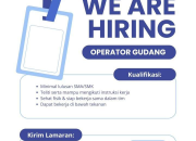 Lowongan Kerja Operator Gudang Enjoy Network Cakrawala Terbaru 2026