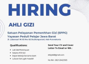 Lowongan Kerja Ahli Gizi di Yayasan Peduli Pelajar Jawa Barat – Purwakarta