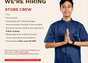 Lowongan Kerja Store Crew Umama Rest Area KM 88B Purwakarta Terbaru 2026