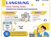 Lowongan Kerja Sales Taking Order Artaboga (Orang Tua Group) Penempatan Subang & Pamanukan