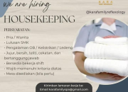 Lowongan Kerja Housekeeping & Therapist di KARA Family Reflexology 2026
