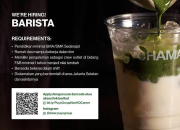 Lowongan Kerja Barista Matchaman (Puyo Group) Minimal Fresh Graduate SMA/SMK Terbaru 2026
