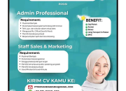 Lowongan Kerja Admin & Sales Marketing di Inner (PT Inovanex Aradia)