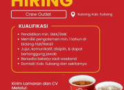 Loker Crew Outlet Reddog Subang 2026: Peluang Karir Seru di Bidang F&B