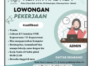 Lowongan Kerja Admin Klinik Nadhea Terbaru 2026, Minimal SMA/SMK