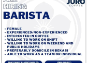 Lowongan Kerja Juro Coffee 2026: Rekrutmen Barista untuk Fresh Graduate