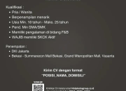 Lowongan Kerja KOBA Group 2026: Peluang Karir Marketing & Driver SMA/SMK