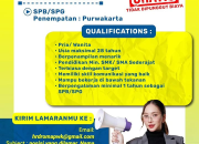 Kesempatan Emas SMK/SMA! Lowongan Kerja SPB/SPG Roma Bangunan Purwakarta Terbaru 2026