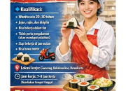 Lowongan Kerja Produksi Onigiri & Sushi Hanbai Onishi Purwakarta Terbaru 2026