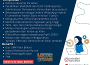 Lowongan Kerja Admin Sales Executive PT Kamadia Anak Mama (Cucisofaid) 2026