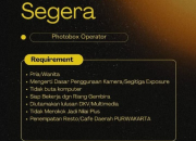 Lowongan Kerja Photobox Operator PT Philo Kaya Raya Purwakarta 2026