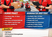 Loker Kurir Paket & Koordinator Drop Point J&T Express Subang 2026