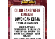 Lowongan Kerja Cilgo Bang Wege Kertabumi Terbaru 2026
