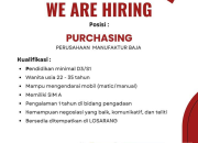 Lowongan Kerja PT SBRI 2026: Rekrutmen Besar-Besaran Industri Baja