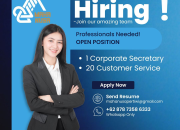 Loker Corporate Secretary & Customer Service di Maha Nusa Purwakarta 2026