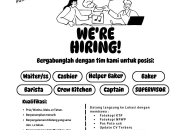 Lowongan Kerja The Little Bakery Terbaru 2026: Banyak Posisi Dibuka!