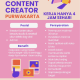 Lowongan Kerja Part Time Content Creator & Admin Purwakarta Terbaru 2026