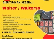 Lowongan kerja Guun Gogi 2026: Lowongan Waiter & Sosial Media Spesialist